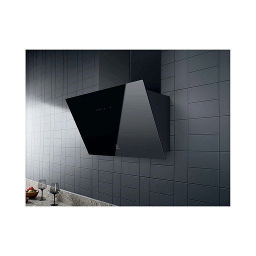 [LFV516Y] Hotte Electrolux 942051609, diamètre de buse 150 mm, débit 710 m3/h en mode intensif, éclairage LED, classe E