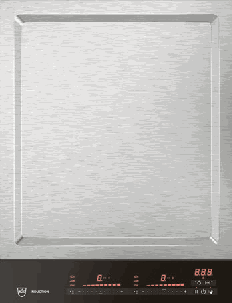 [3114000001] Plaque de cuisson Teppan Yaki V ZUG 3114000001, 40 cm, induction, 2 zones, 9 niveaux de puissance, BlackDesign