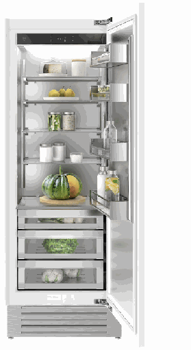 [5111600010] Réfrigérateur V ZUG 5111600010 entièrement intégrable, 479 l, charnière droite, éclairage LED, réfrigération rapide
