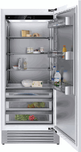 [5113400000] Réfrigérateur V ZUG 5113400000 entièrement intégrable, 619 l, charnière droite, éclairage LED, Touch Control