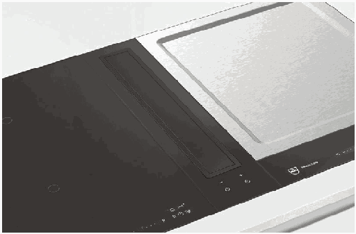 [6400560005] Hotte Aspirante DSMS, Aérateur De Plan De Cuisson, TouchControl, Verre Hottes 6400560005 V-ZUG