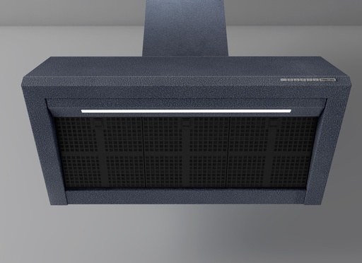 [27675] Hotte Murale Keops Texture 1200 1100GP Carbon 27675 Frecan
