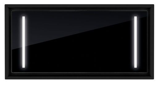 [27810] Hotte plafonnière FRECAN 27810, 1000 mm, 3 vitesses + Booster, LED régulable, acier inoxydable 8 couches