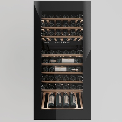 [58005] Cave à vin colonne FRECAN 58005, 73 bouteilles, 182 L, classe G, 2 zones