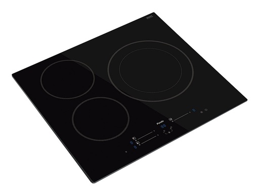 [PI-3111] Plaque à induction 59X52, 3 foyers TOUCH SLIDER, verre droit, TOP - Plaques de cuisson - PANDO